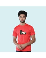 Greys&Blues Mobilitee Round Neck T-Shirt- Red